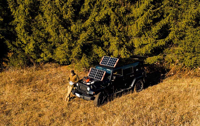 best solar generator portable power station for off-grid living