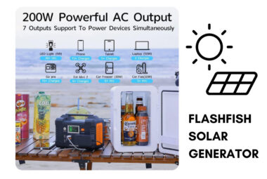 FlashFish solar generator