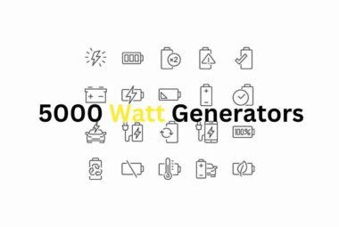 5000 watt solar generator